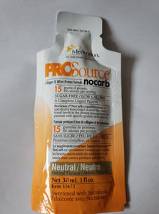 PROSource no carb- Liquid Protein Portions (25/30ml Packets)